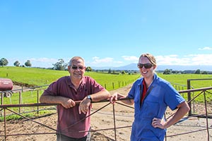 Ian Upson Kate Bedford StockRock farmrace Ngarua Waikato