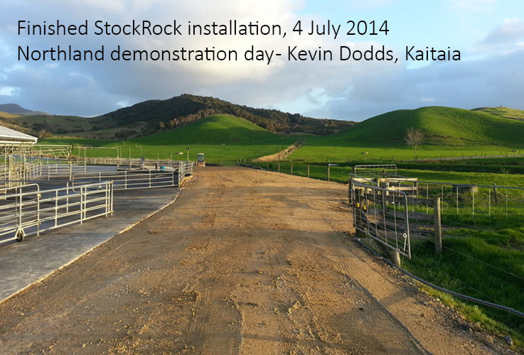 finished stockrock installation 4JULY2014 